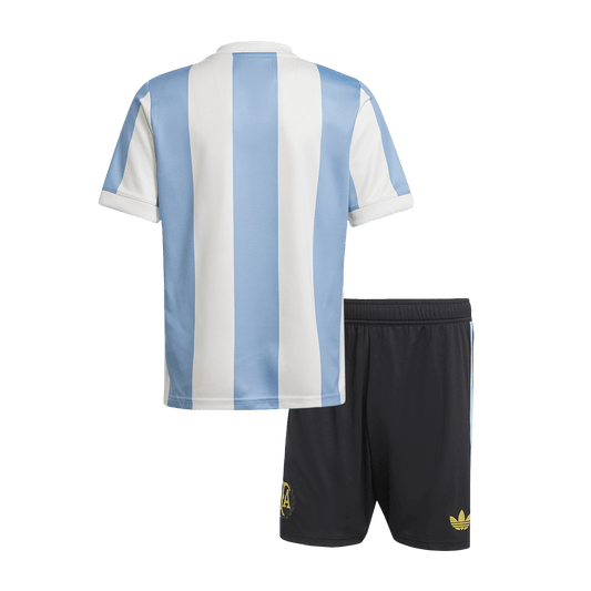 Kid's Argentina Soccer Jersey Kit(Jersey+Shorts) 2024 - 50th Anniversary Top Dresy Shop
