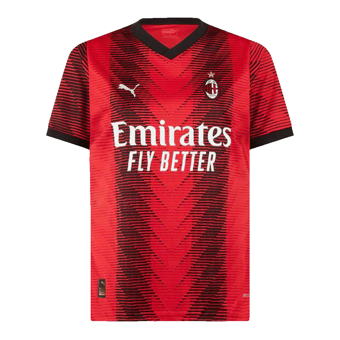 PULISIC #11 AC Milan Home Soccer Jersey 2023/24 Top Soccer Jerseys Store