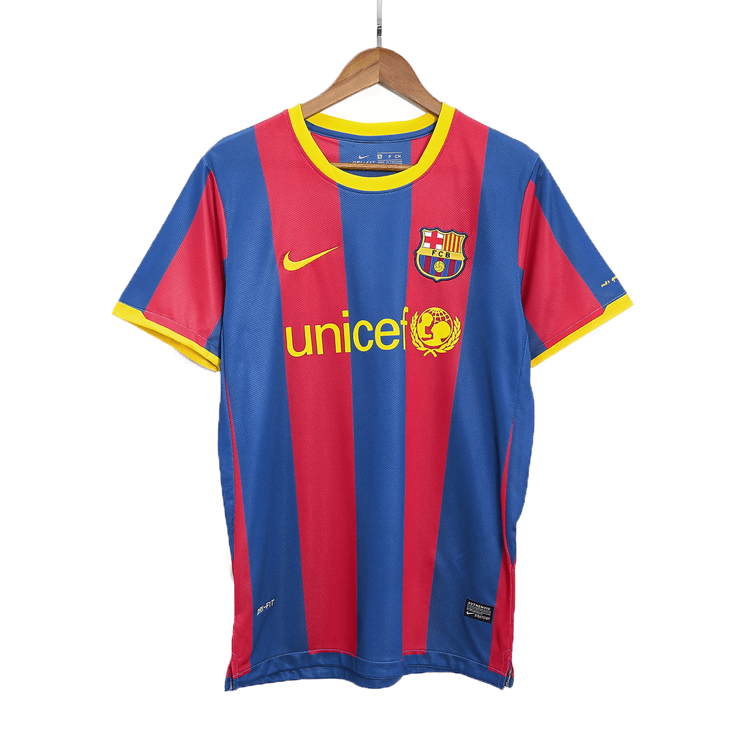 Retro PUYOL #5 2010/11 Barcelona Home Soccer Jersey Top Dresy Shop
