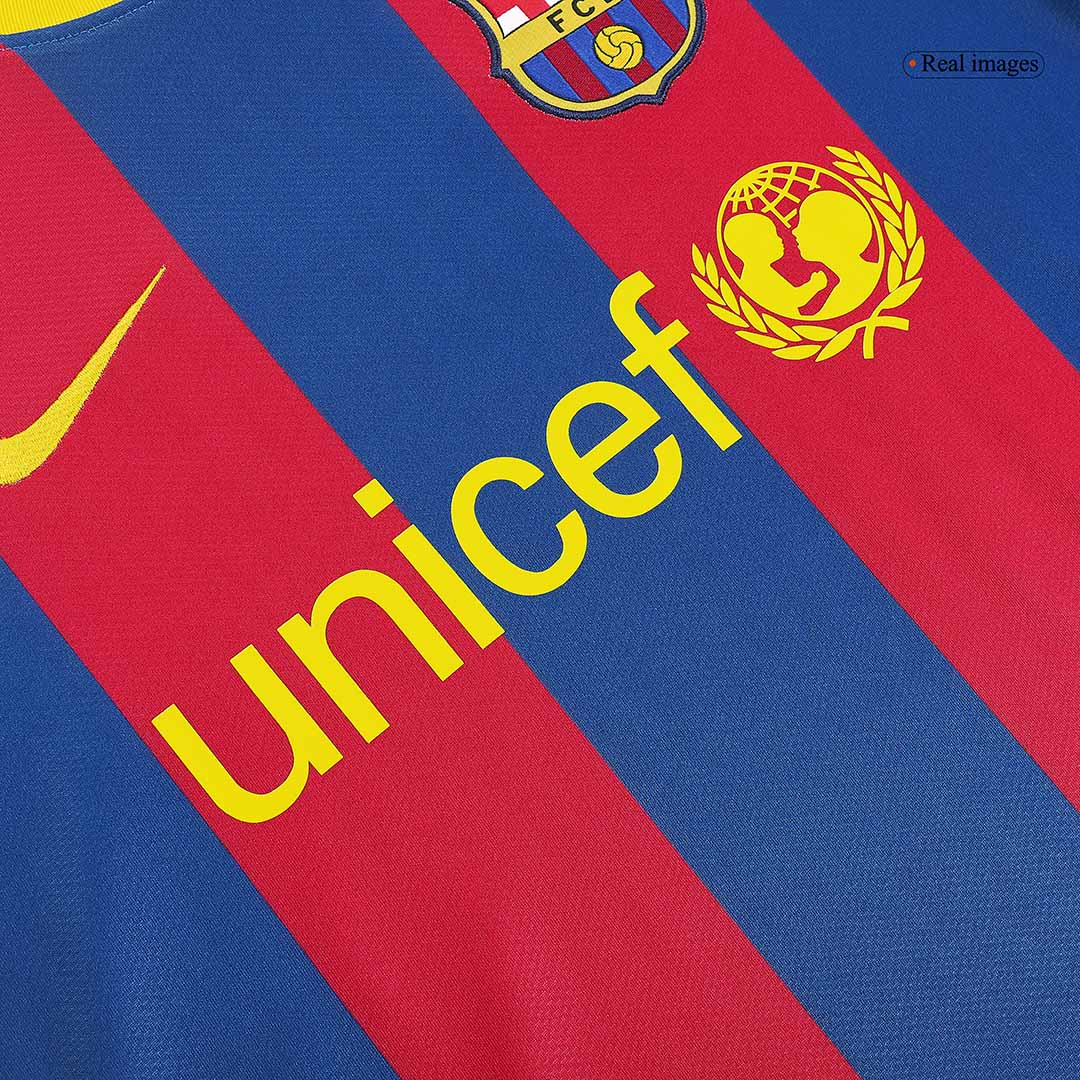 Retro PUYOL #5 2010/11 Barcelona Home Soccer Jersey Top Dresy Shop