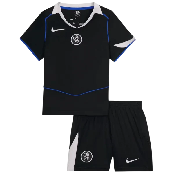 Kid's Chelsea Third Away Soccer Jersey Kit(Jersey+Shorts) 2025/26 Top Dresy Shop