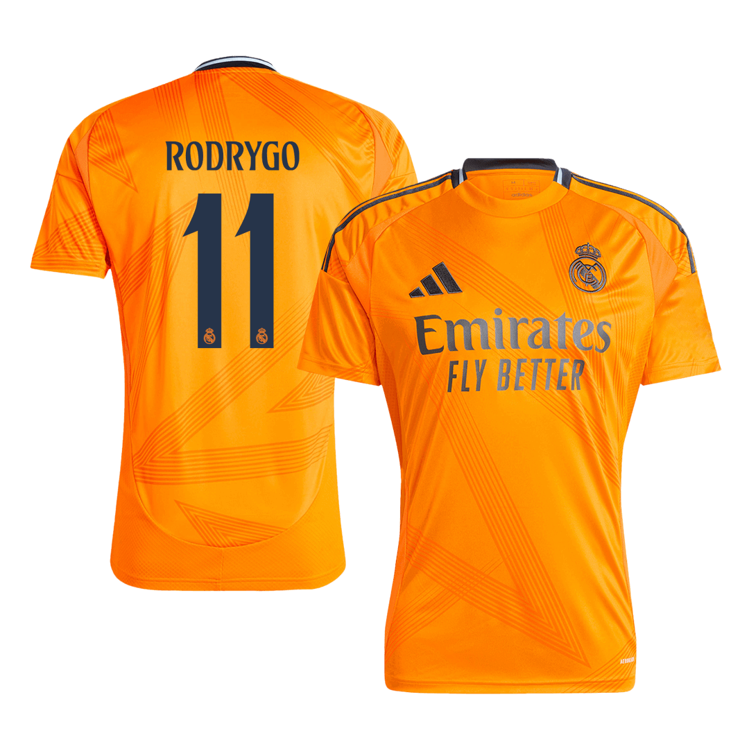 RODRYGO #11 Real Madrid Away  Soccer Jersey 2024/25 Top Dresy Shop