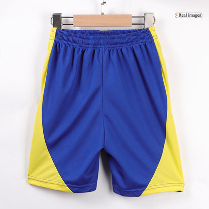 Kid's RONALDO #7 Al Nassr Home  Soccer Jersey Kit(Jersey+Shorts) 2024/25 Top Dresy Shop