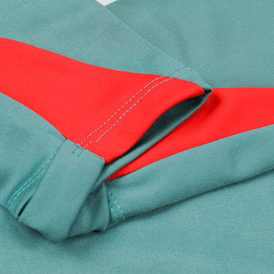 Kid's Liverpool Zipper Sweatshirt Kit(Top+Pants) 2024/25 Top Soccer Jerseys Store