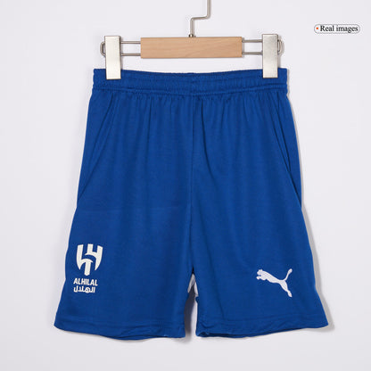 Kid's Al Hilal SFC Home  Soccer Jersey Kit(Jersey+Shorts) 2024/25 Top Dresy Shop