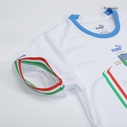 Kid's Italy Away  Soccer Jersey Kit(Jersey+Shorts) 2022 Top Dresy Shop