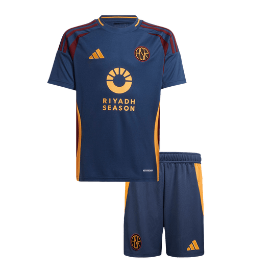 Kid's Roma Third Away  Soccer Jersey Kit(Jersey+Shorts) 2024/25 Top Dresy Shop