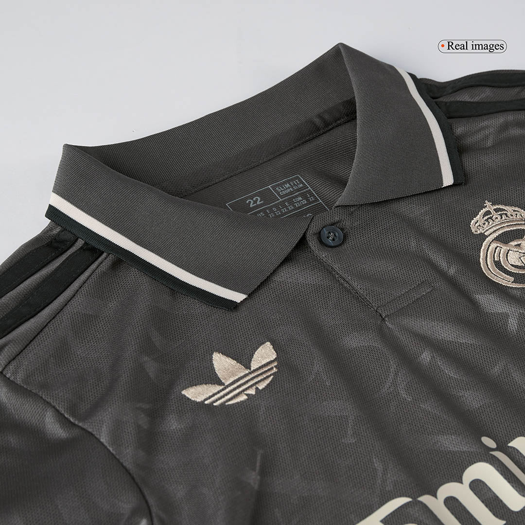 Kid's Real Madrid Third Away  Soccer Jersey Kit(Jersey+Shorts+Socks) 2024/25 Top Dresy Shop