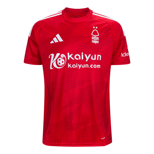 Nottingham Forest Home  Soccer Jersey 2024/25 Top Dresy Shop