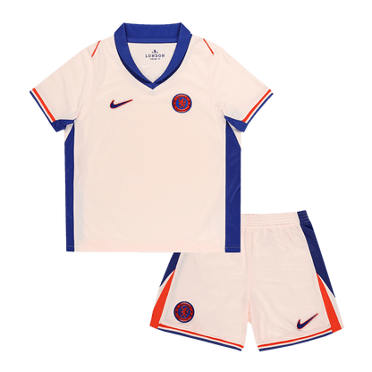 Kid's Chelsea Away  Soccer Jersey Kit(Jersey+Shorts) 2024/25 Top Dresy Shop