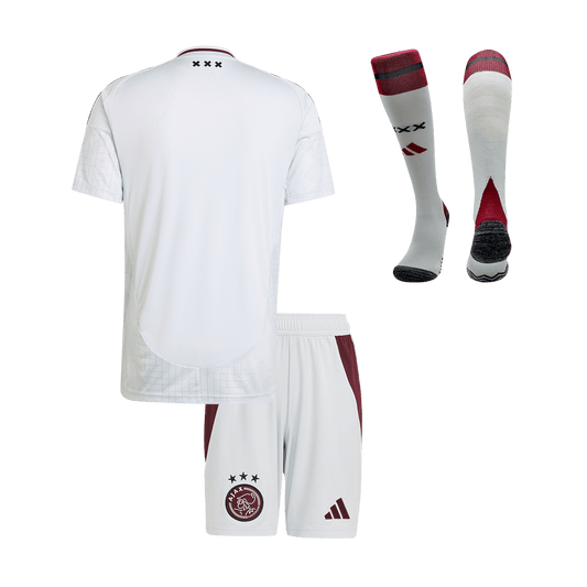 Kid's Ajax Third Away  Soccer Jersey Kit(Jersey+Shorts+Socks) 2024/25 Top Dresy Shop