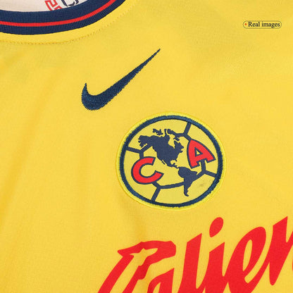 Kid's Club America Home  Soccer Jersey Kit(Jersey+Shorts) 2024/25 Top Dresy Shop