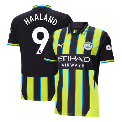 HAALAND #9 Manchester City Away  Soccer Jersey 2024/25 Top Dresy Shop