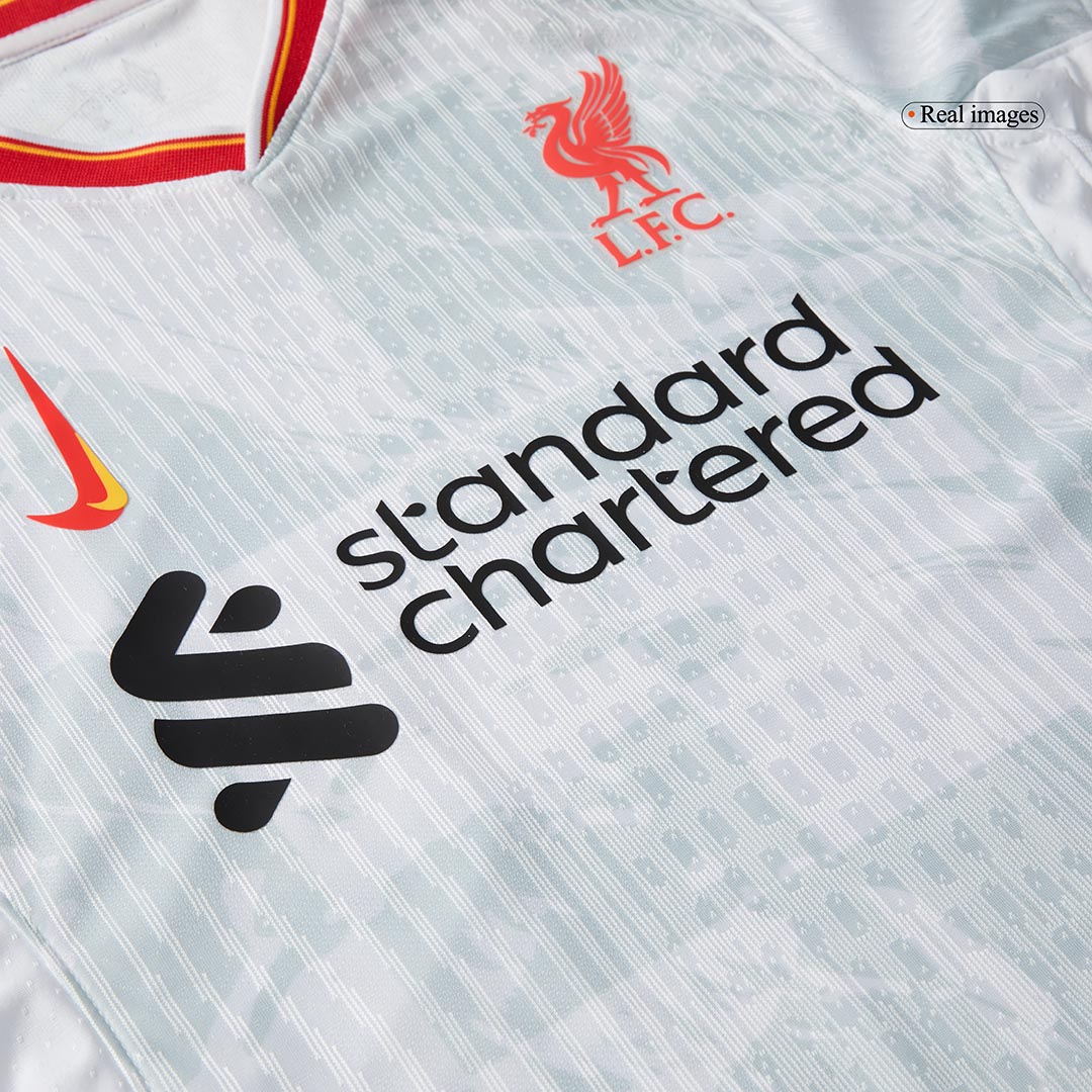 Player Version M.SALAH #11 Liverpool Third Away  Soccer Jersey 2024/25 Top Dresy Shop