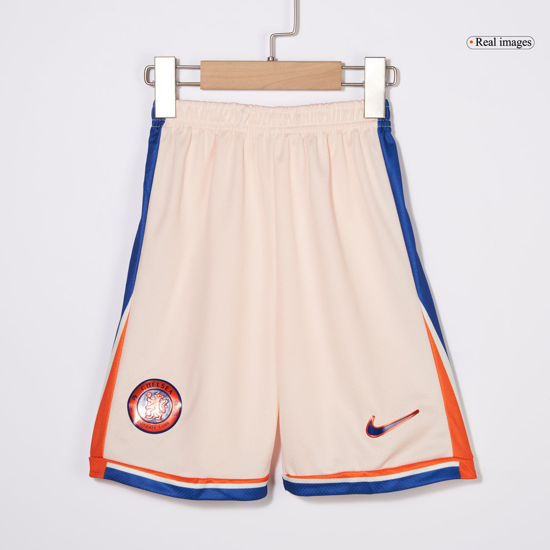 Kid's Chelsea Away  Soccer Jersey Kit(Jersey+Shorts) 2024/25 Top Dresy Shop