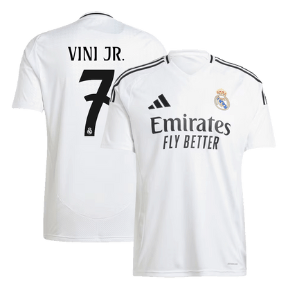 VINI JR. #7 Real Madrid Home  Soccer Jersey 2024/25 Top Dresy Shop