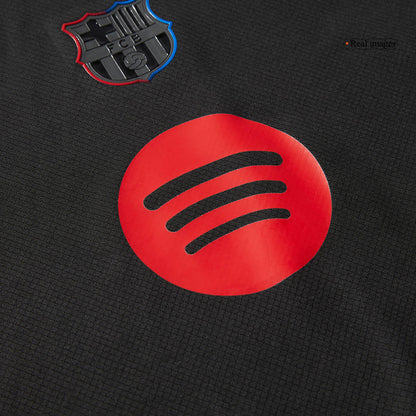 Kid's Barcelona Away  Soccer Jersey Kit(Jersey+Shorts) 2024/25 - Spotify Logo Without Text Top Dresy Shop