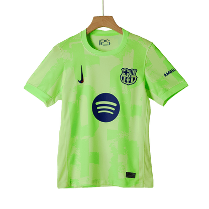 Barcelona Third Away  Soccer Jersey Kit(Jersey+Shorts) 2024/25 - (Spotify Logo Without Text) Top Dresy Shop