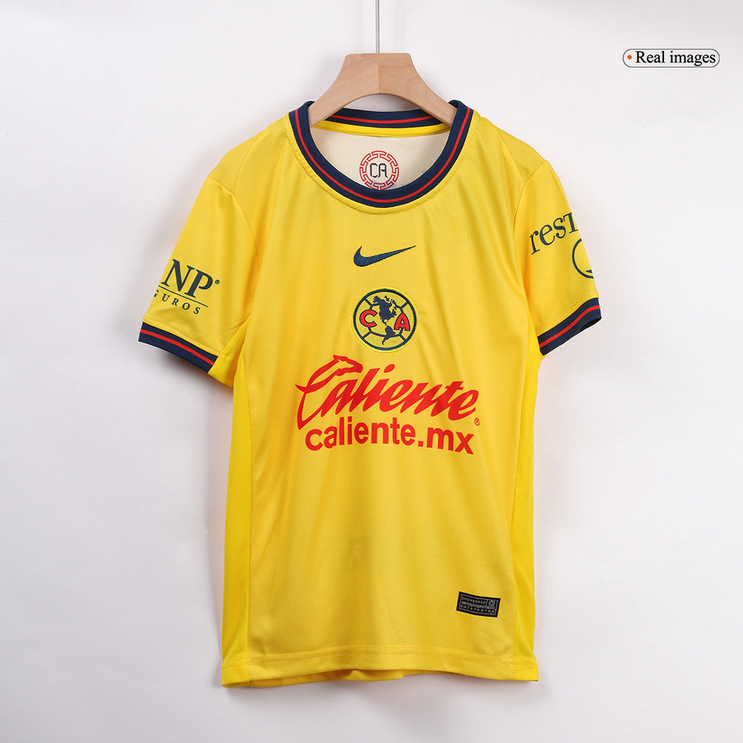 Kid's Club America Home  Soccer Jersey Kit(Jersey+Shorts) 2024/25 Top Dresy Shop