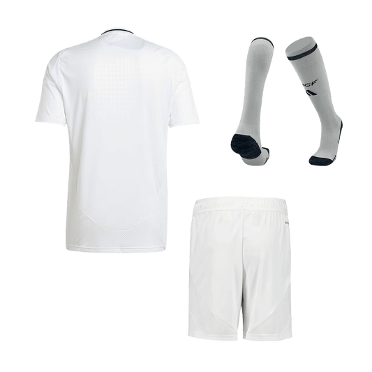 Real Madrid Home  Soccer Jersey Kit(Jersey+Shorts+Socks) 2024/25 Top Dresy Shop