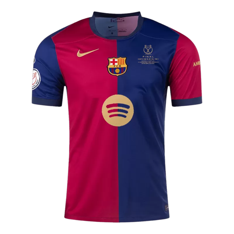 Barcelona domácí fotbalová košile 2024/25 – finále Copa del Rey