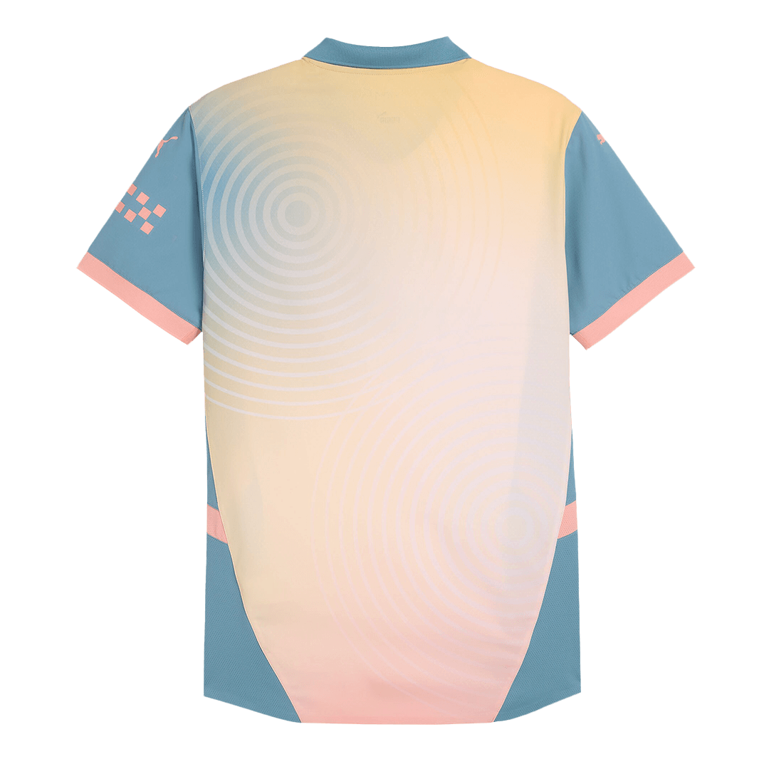 Player Version Manchester City Fourth Away  Soccer Jersey 2024/25- Definitely City (UCL) Top Dresy Shop