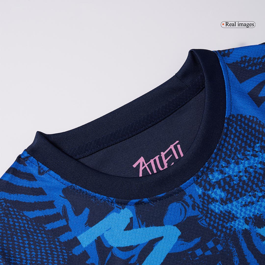 Kid's Atletico Madrid Third Away  Soccer Jersey Kit(Jersey+Shorts) 2024/25 Top Soccer Jerseys Store