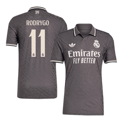 Player Version RODRYGO #11 Real Madrid Third Away  Soccer Jersey 2024/25 Top Dresy Shop
