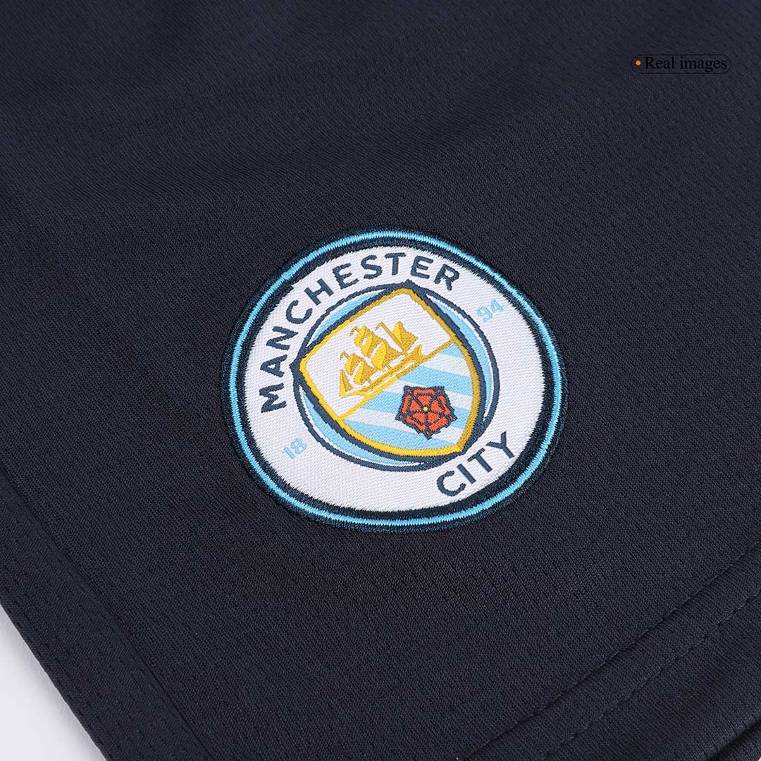 Manchester City Away  Soccer Jersey Kit(Jersey+Shorts+Socks) 2024/25 Top Soccer Jerseys Store