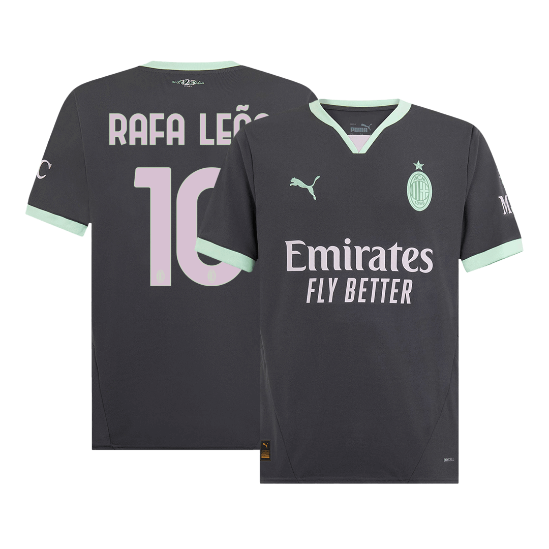 Rafael Leão #10 AC Milan Third Away  Soccer Jersey 2024/25 Top Dresy Shop