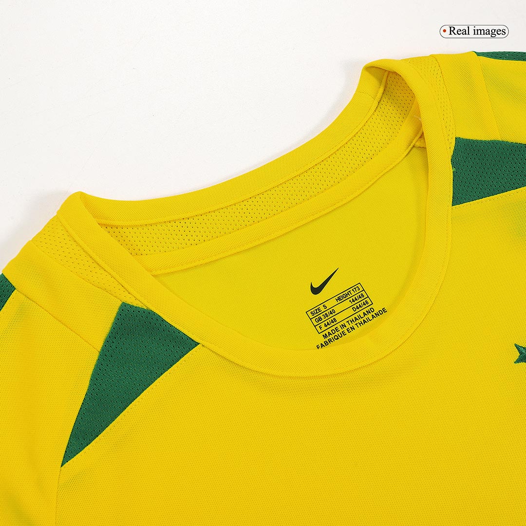 Retro CAFU #2 2002/03 Brazil Home  Soccer Jersey Top Dresy Shop