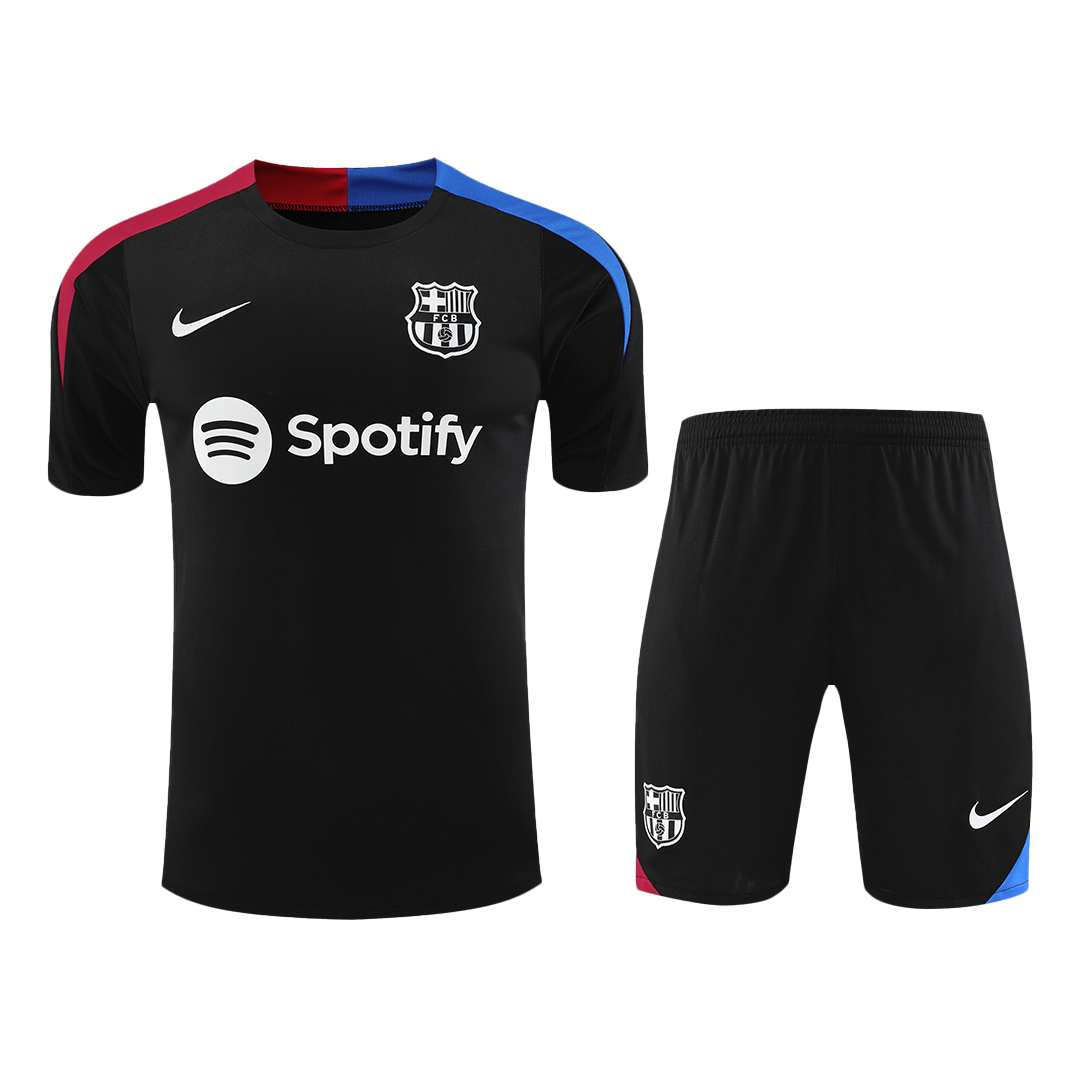 Barcelona Pre-Match  Soccer Jersey Kit(Jersey+Shorts) 2024/25 Top Dresy Shop