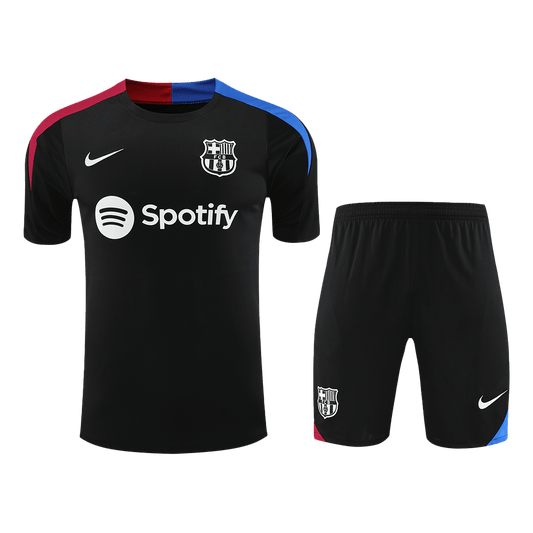 Barcelona Pre-Match  Soccer Jersey Kit(Jersey+Shorts) 2024/25 Top Dresy Shop