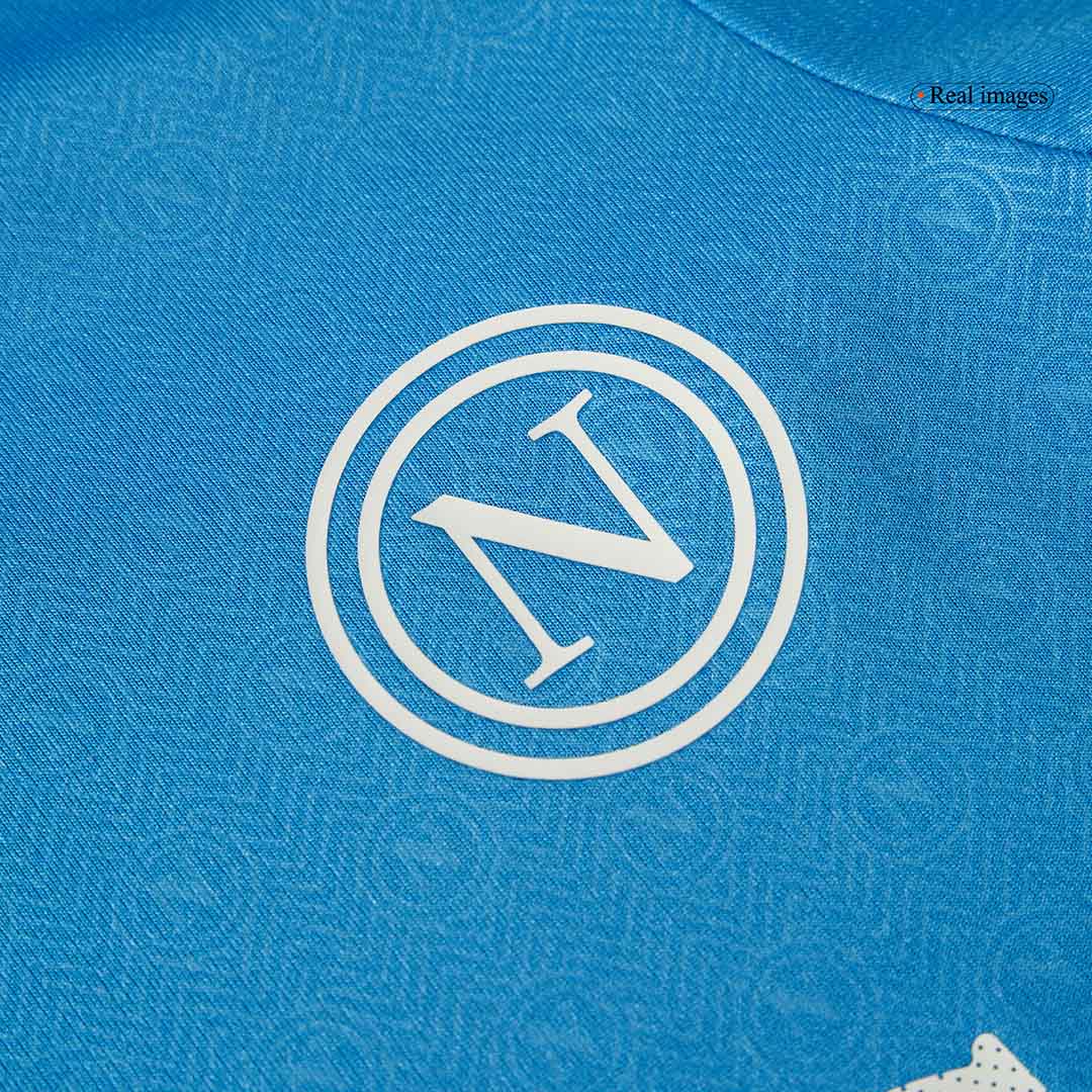 Kid's Napoli Home  Soccer Jersey Kit(Jersey+Shorts) 2024/25 Top Dresy Shop
