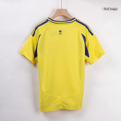 Kid's RONALDO #7 Al Nassr Home  Soccer Jersey Kit(Jersey+Shorts) 2024/25 - ACL Top Dresy Shop