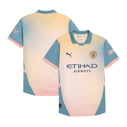 Player Version Manchester City Fourth Away  Soccer Jersey 2024/25- Definitely City (UCL) Top Dresy Shop