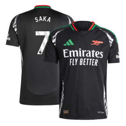 Player Version SAKA #7 Arsenal Away  Soccer Jersey 2024/25 Top Dresy Shop