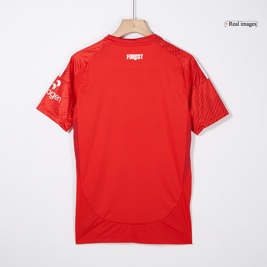 Nottingham Forest Home  Soccer Jersey 2024/25 Top Dresy Shop