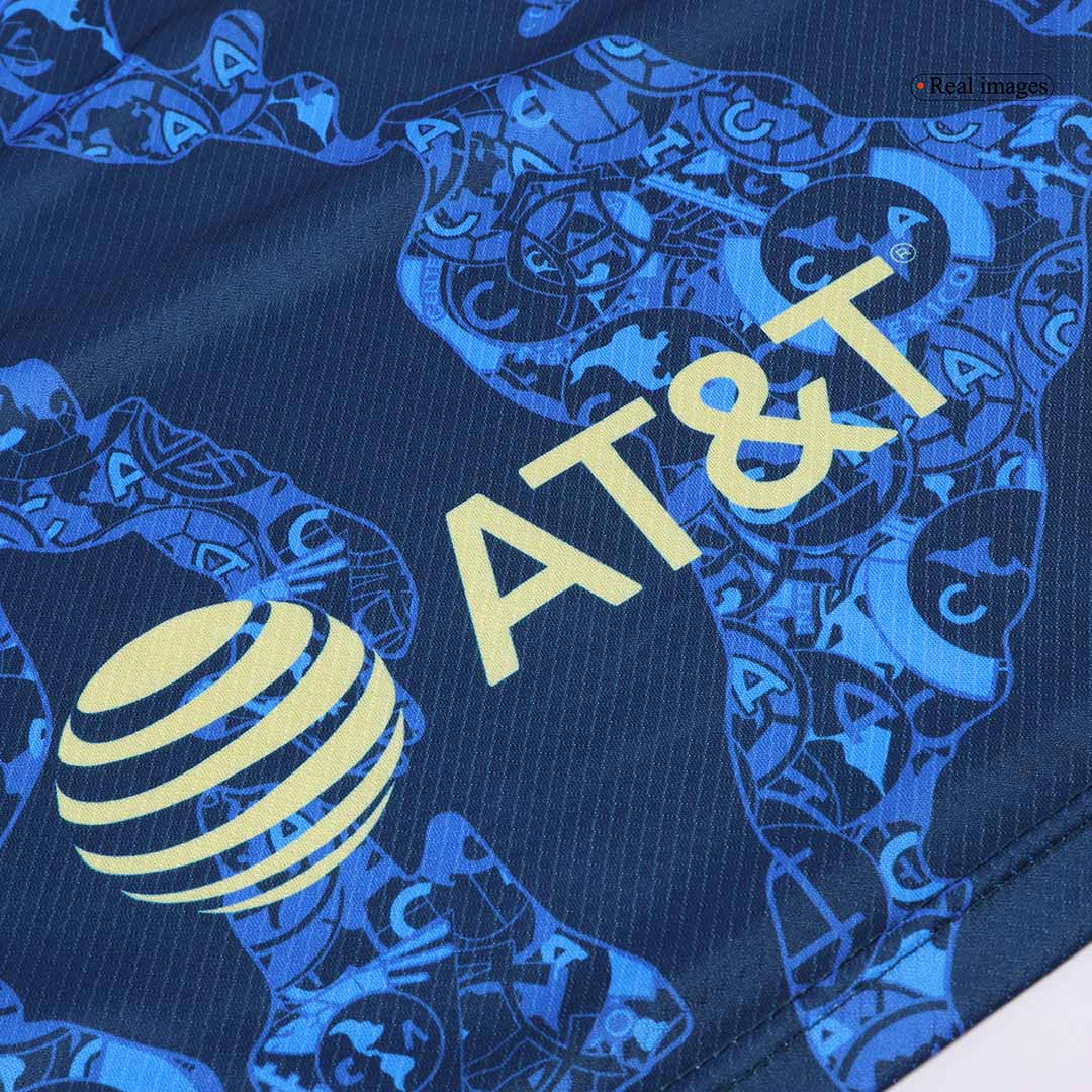 Kid's Club America Away  Soccer Jersey Kit(Jersey+Shorts) 2024/25 Top Dresy Shop