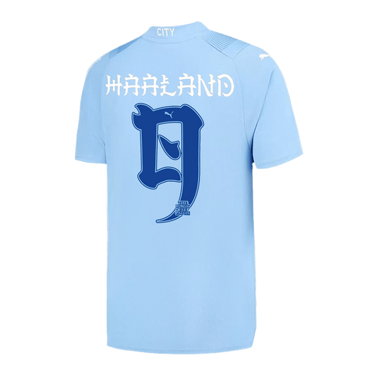 HAALAND #9 Manchester City Japanese Tour Printing Home  Soccer Jersey 2023/24 Top Dresy Shop