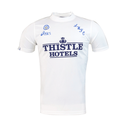 Men's High Quality Leeds United Home Retro 1995/96 Football Shirt topsoccerjerseys.com