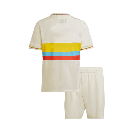 Kid's Colombia  Soccer Jersey Kit(Jersey+Shorts) 2024 - 100th Anniversary Top Dresy Shop
