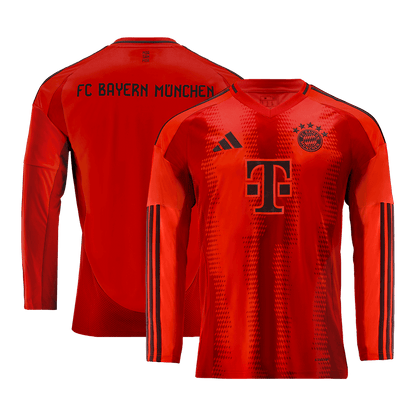 Bayern Munich Home Long Sleeve  Soccer Jersey 2024/25 Top Dresy Shop