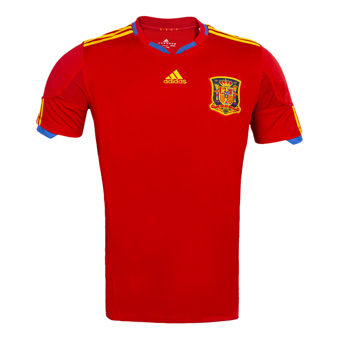 Retro 2010 Spain Home  Soccer Jersey Top Dresy Shop