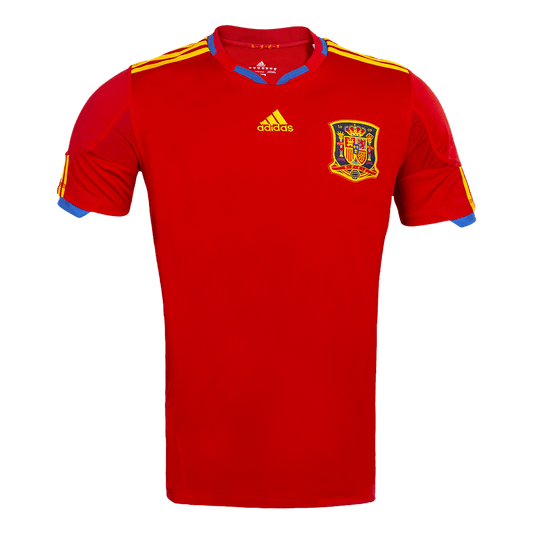 Retro 2010 Spain Home  Soccer Jersey Top Dresy Shop