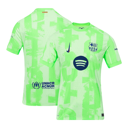 Player Version Barcelona Third Away  Soccer Jersey 2024/25-?Spotify Logo Without Text? Top Dresy Shop