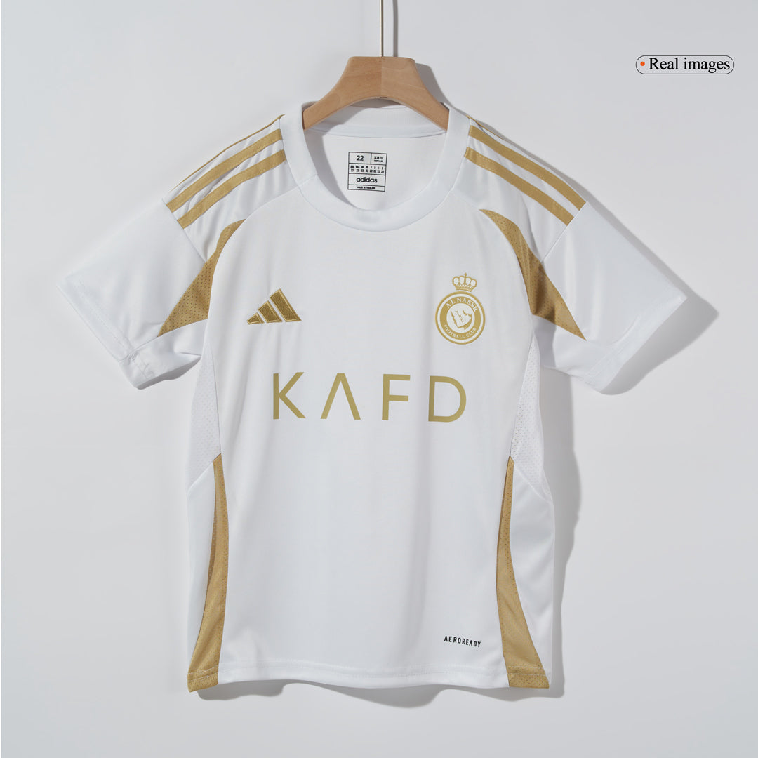 Kid's RONALDO #7 Al Nassr Third Away  Soccer Jersey Kit(Jersey+Shorts) 2024/25 - ACL Top Dresy Shop