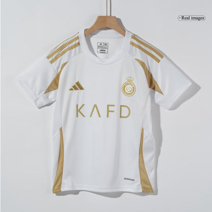 Kid's RONALDO #7 Al Nassr Third Away  Soccer Jersey Kit(Jersey+Shorts) 2024/25 - ACL Top Dresy Shop