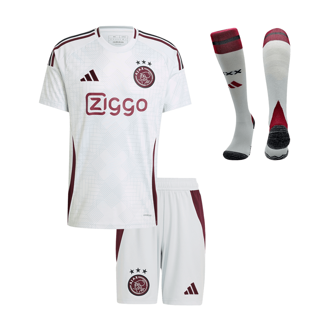 Kid's Ajax Third Away  Soccer Jersey Kit(Jersey+Shorts+Socks) 2024/25 Top Dresy Shop