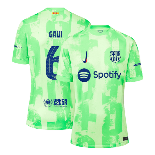 GAVI #6 Barcelona Third Away  Soccer Jersey 2024/25- UCL Top Dresy Shop
